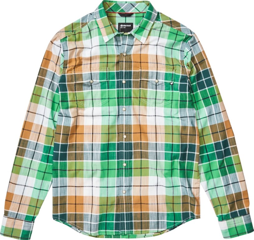 Botanical Garden REi Co-op IE Marmot Parkfield Long-Sleeve Shirt Men