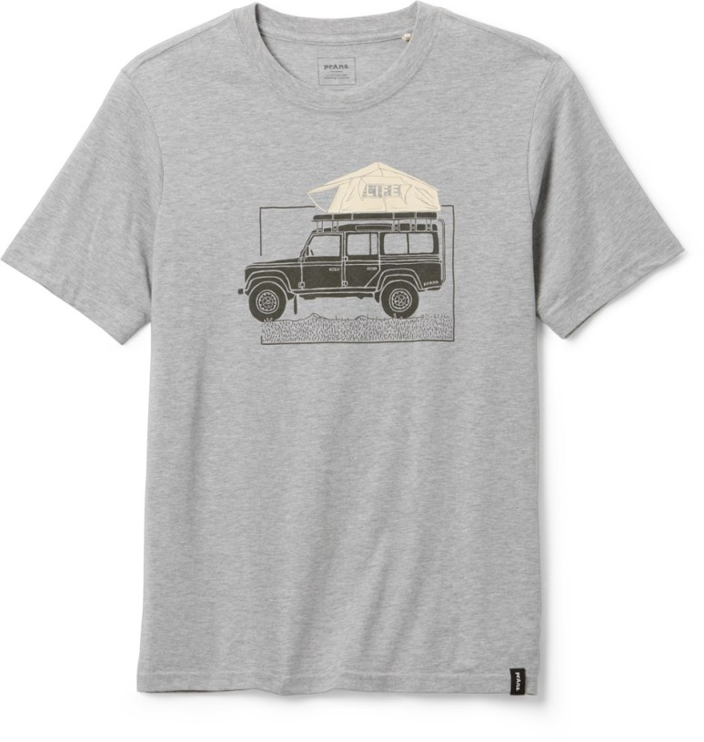 Grey REi Co-op IE Prana Camp Life Journeyman T-Shirt Men
