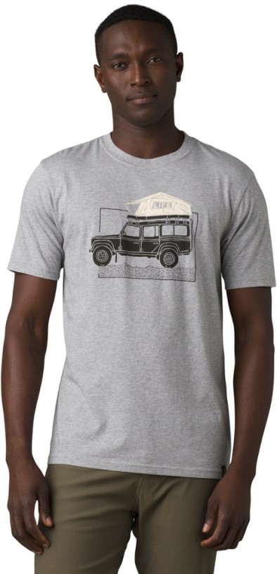Grey REi Co-op IE Prana Camp Life Journeyman T-Shirt Men
