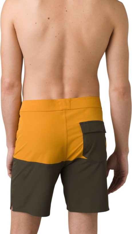 Prana On The Rocks Board Shorts Men Sunset Colorblock REi Co-op IE