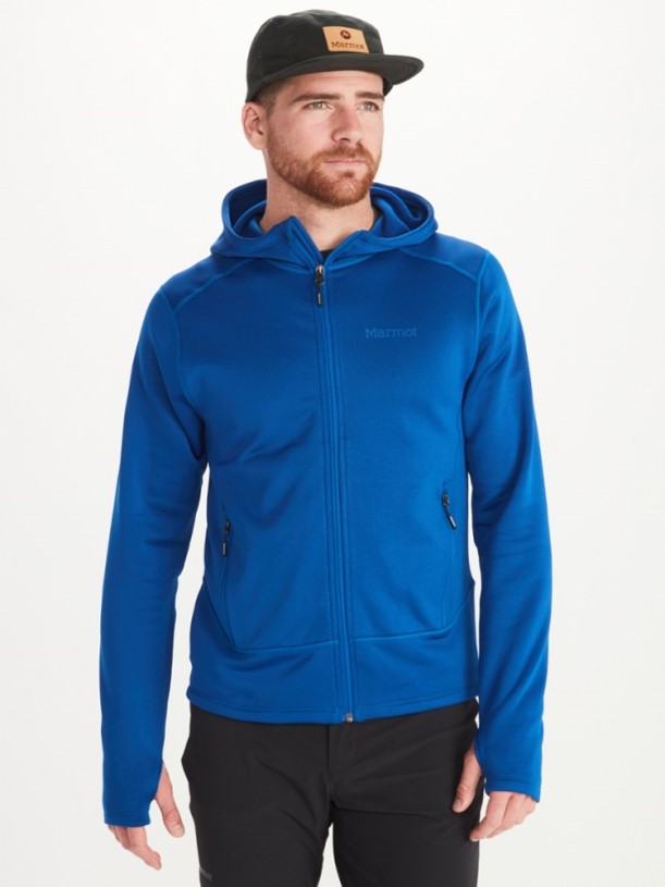 Marmot Olden Polartec Hoodie Men Dark Azure REi Co-op IE
