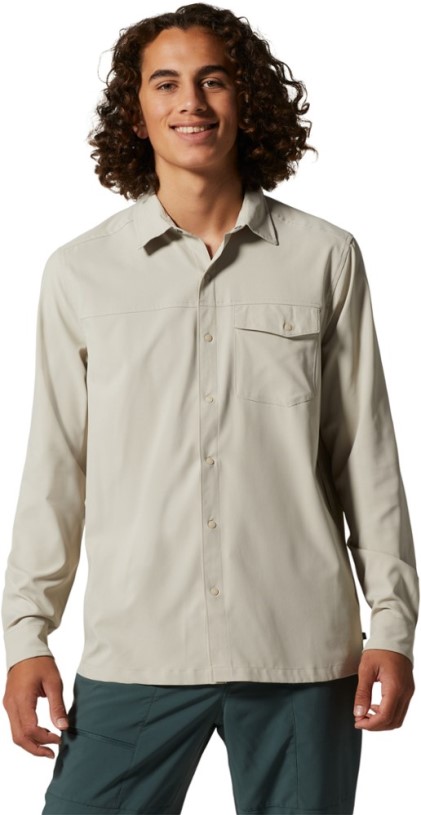 Mountain Hardwear Shade Lite Long-Sleeve Shirt Men Sandblast REi Co-op IE