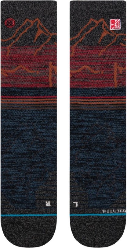 REi Co-op IE Red Stance Garhwal Crew Socks