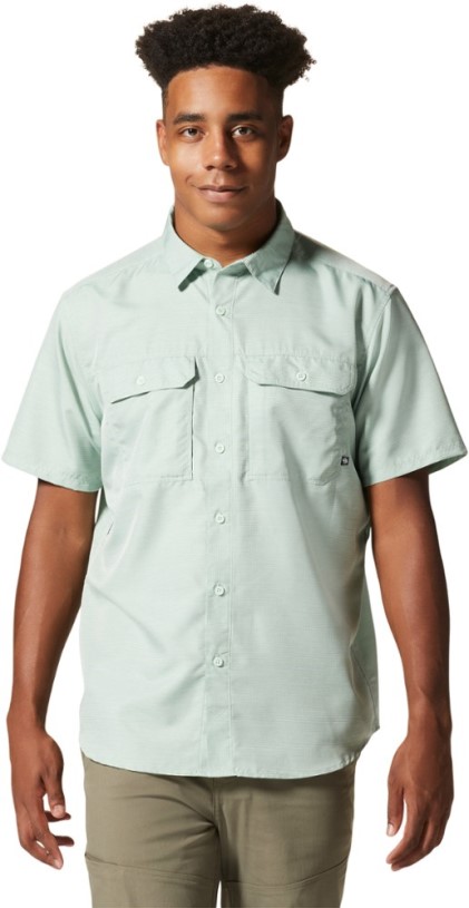 REi Co-op IE Mountain Hardwear Canyon Shirt Men Glacial Mint
