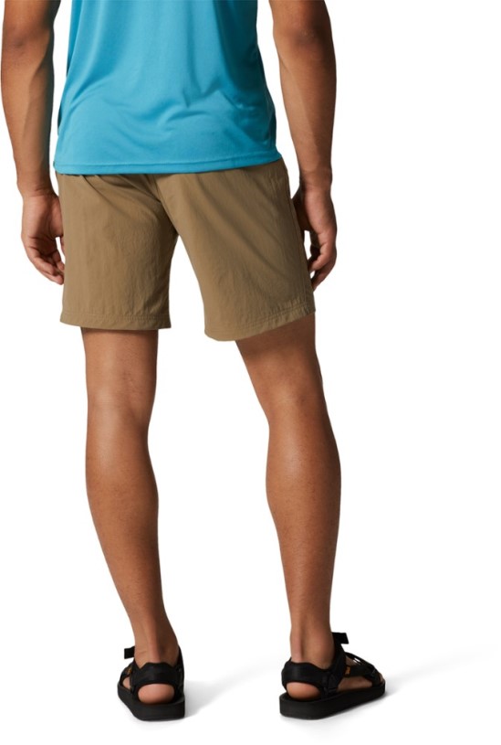 REi Co-op IE Mountain Hardwear Stryder Belted Shorts Men Trail Dust