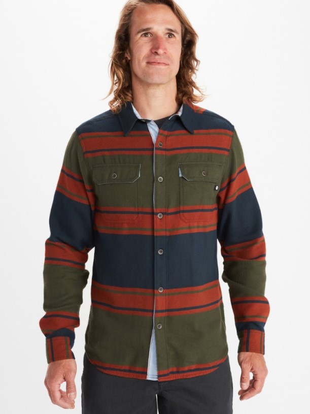 Nori Marmot Del Norte Midweight Flannel Long-Sleeve Shirt Men REi Co-op IE