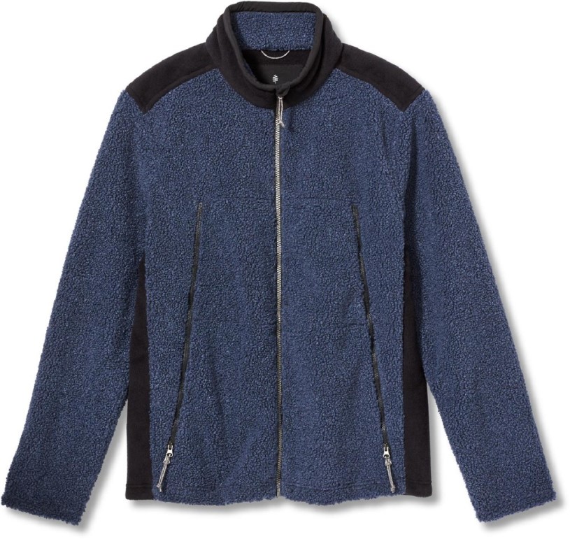 Navy Royal Robbins Outerzone Fleece Full-Zip Jacket Men REi Co-op IE