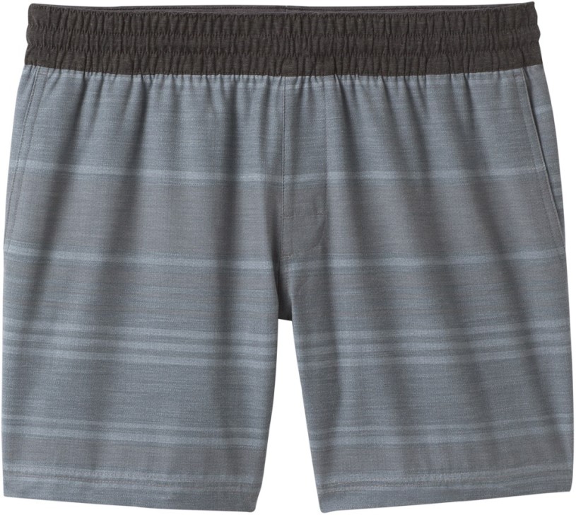 Prana The Slope Shorts Men 7 Inseam Ashy Kai Stripe REi Co-op IE