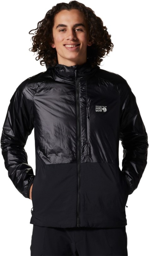 Mountain Hardwear Kor Nimbus Insulated Hoodie Men Black REi Co-op IE
