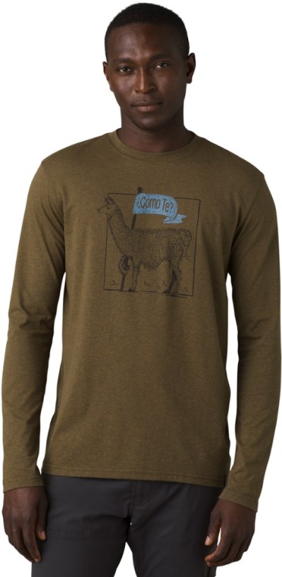 Prana Journeyman Long-Sleeve T-Shirt Men Peat Como REi Co-op IE