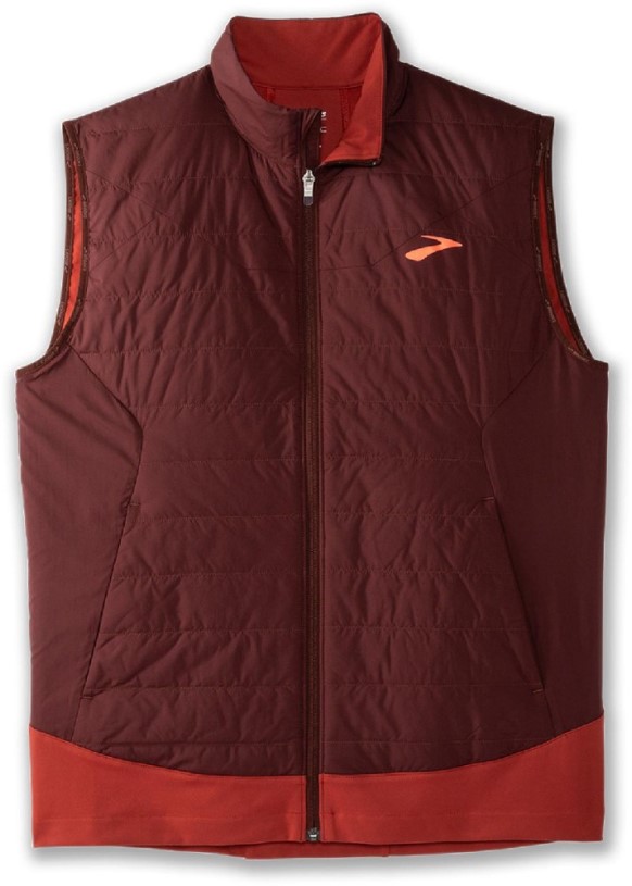 Run Raisin Brooks Shield Hybrid Vest Men REi Co-op IE