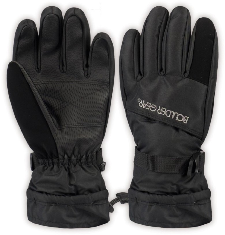 REi Co-op IE Black Boulder Gear Board Insulated Gloves Men