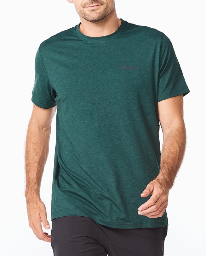 Pine-Black 2Xu Motion T-Shirt Men REi Co-op IE