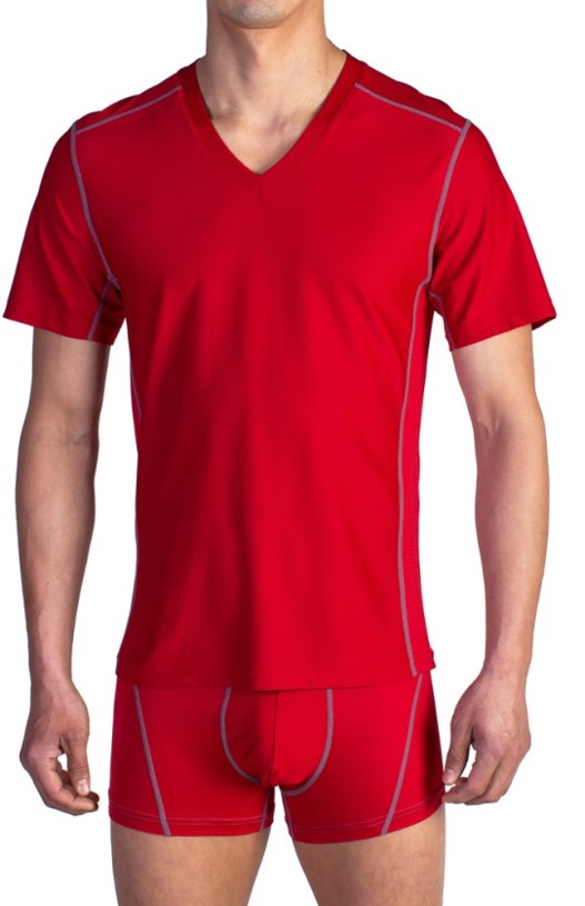 REi Co-op IE Stop Exofficio Give-N-Go Sport Mesh Vee Top Men