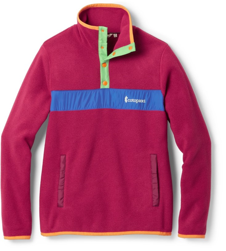 Cotopaxi Teca Fleece Pullover Women Huckleberry Pie REi Co-op IE