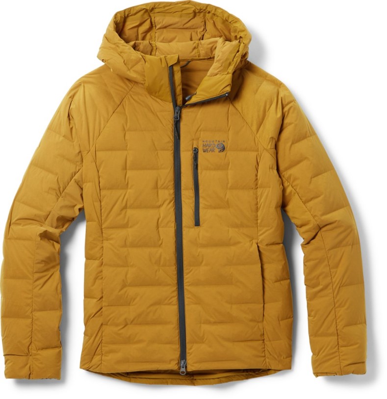 Mountain Hardwear Stretchdown Hoodie Women Olive REi Co-op IE