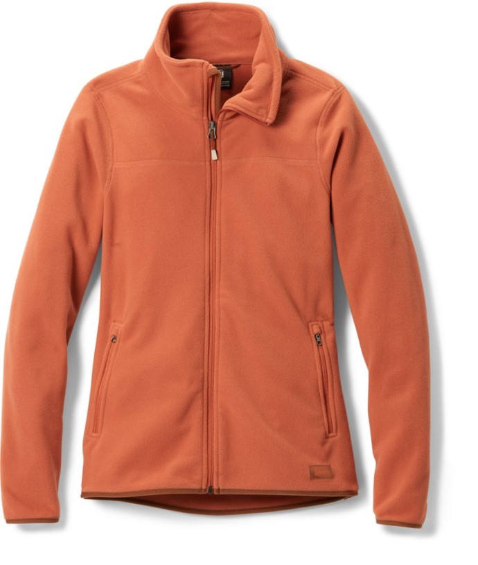 Rust Marsala REi Co-op IE Groundbreaker Fleece Jacket 2.0 Women