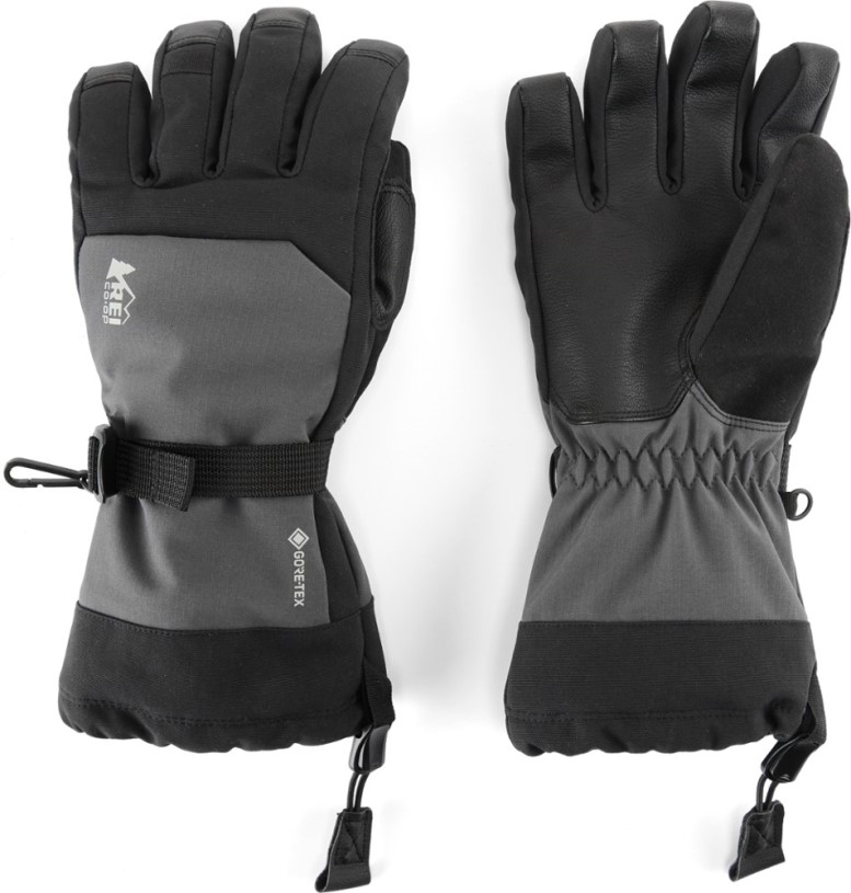 Black REi Co-op IE Switchback Gtx Gloves 2.0 Women