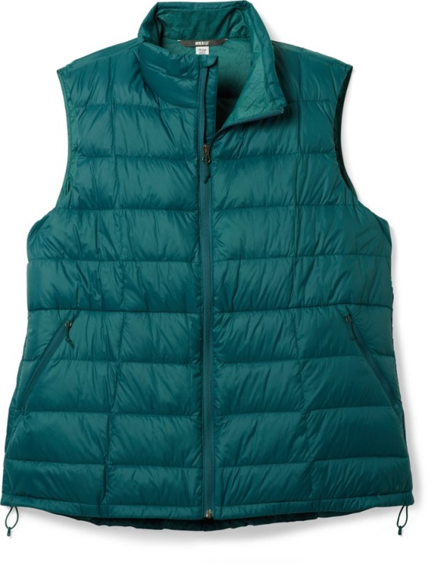Moss Lines Cove REi Co-op IE 650 Down Vest 2.0 Women Plus Sizes