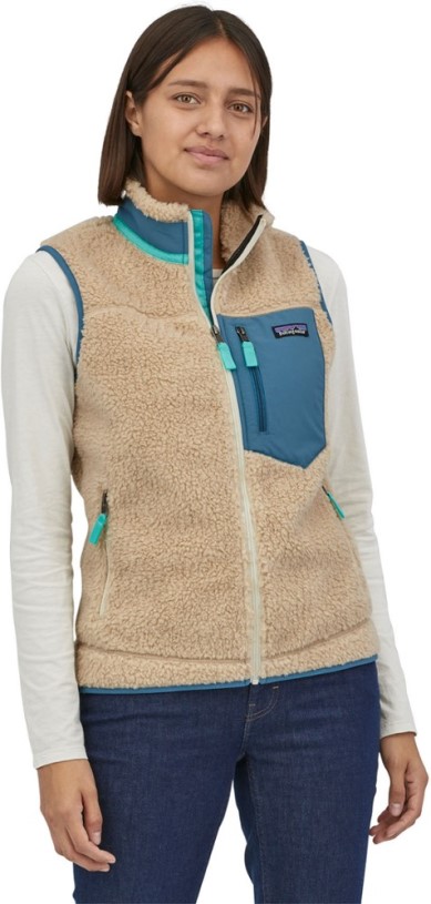 Blue REi Co-op IE Patagonia Classic Retro-X Fleece Vest Women