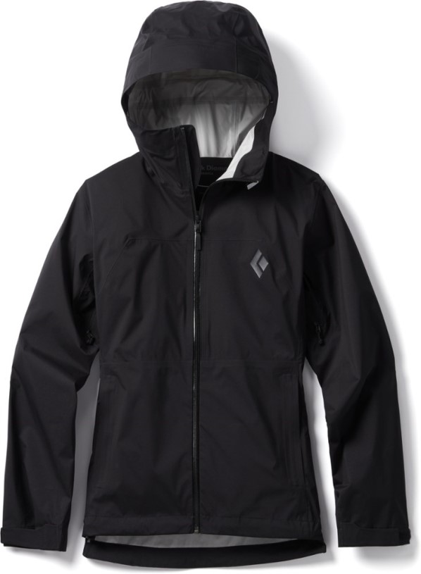 Black Diamond Stormline Stretch Rain Shell Women Black REi Co-op IE