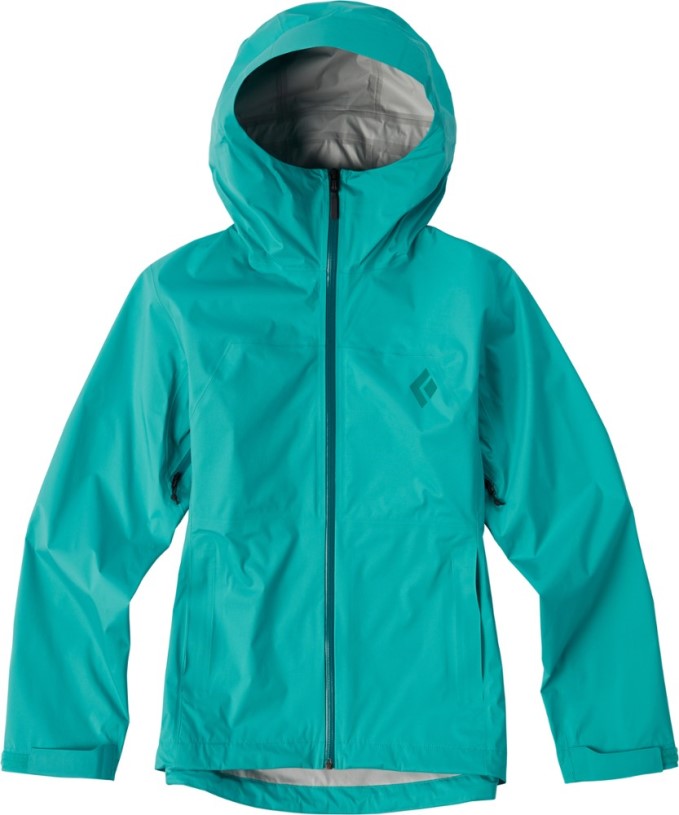 Dark Patina Black Diamond Stormline Stretch Rain Shell Women REi Co-op IE