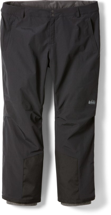 Black REi Co-op IE Powderbound Insulated Snow Pants Women Plus Sizes