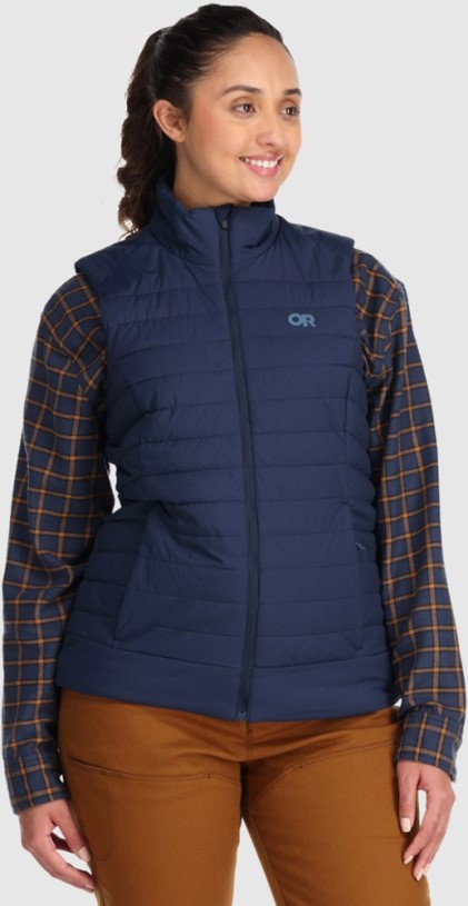 Blue Outdoor Research Shadow Insulated Vest Women REi Co-op IE