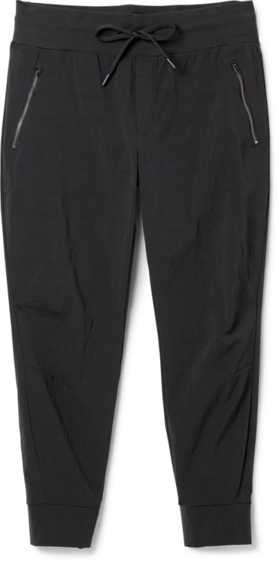 Black REi Co-op IE Athleta Trekkie North Jogger Pants Women Petite Sizes