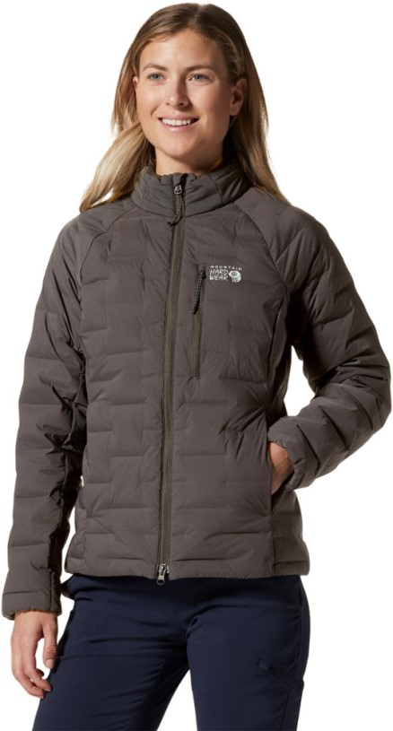 Dark Storm REi Co-op IE Mountain Hardwear Stretchdown Jacket Women