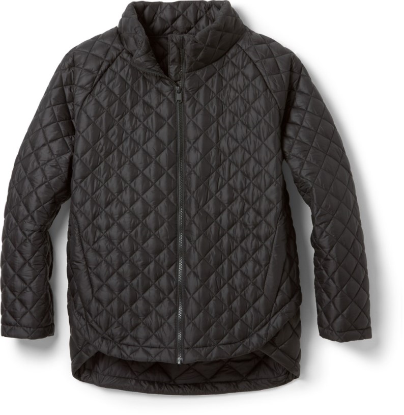 Black Athleta Whisper Featherless Insulated Jacket Women Plus Sizes REi Co-op IE