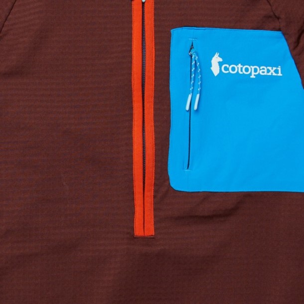 Chestnut Maritime Cotopaxi Otero Half-Zip Fleece Pullover Women REi Co-op IE