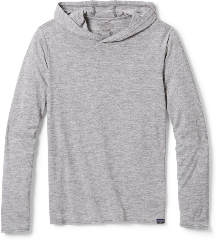Grey REi Co-op IE Patagonia Capilene Cool Daily Hoodie Women