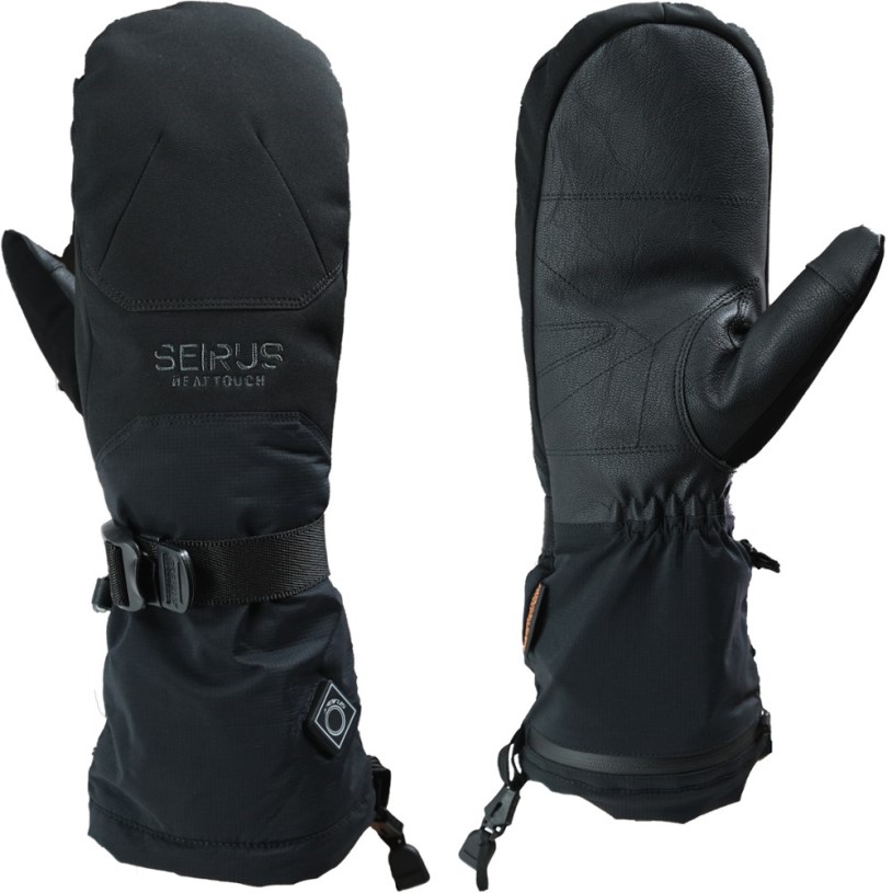 REi Co-op IE Black Seirus Heattouch Atlas Mittens Women