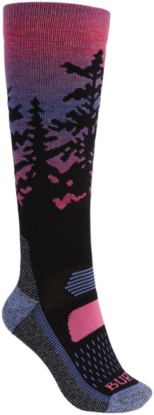 Burton Performance Midweight Snowboard Socks Women Sunrise REi Co-op IE