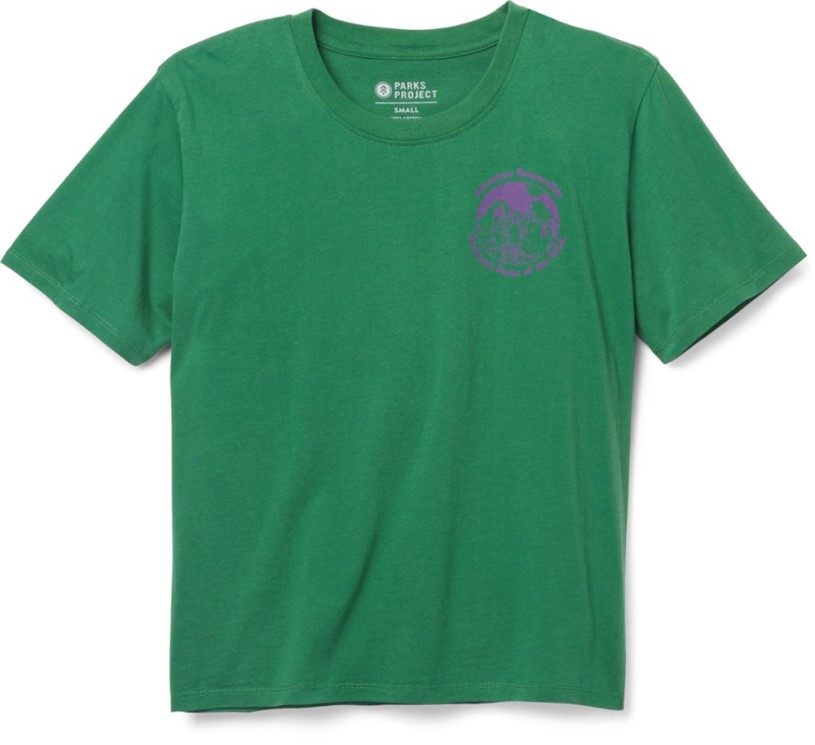 REi Co-op IE Parks Project Fill In Your Park Boxy T-Shirt Women Green