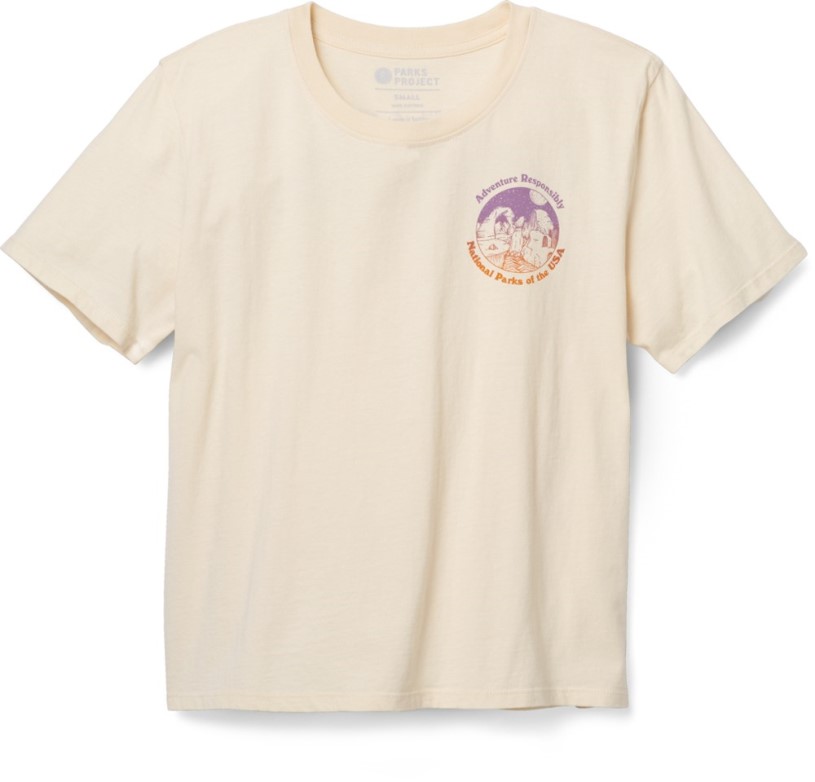White Parks Project Fill In Your Park Boxy T-Shirt Women REi Co-op IE