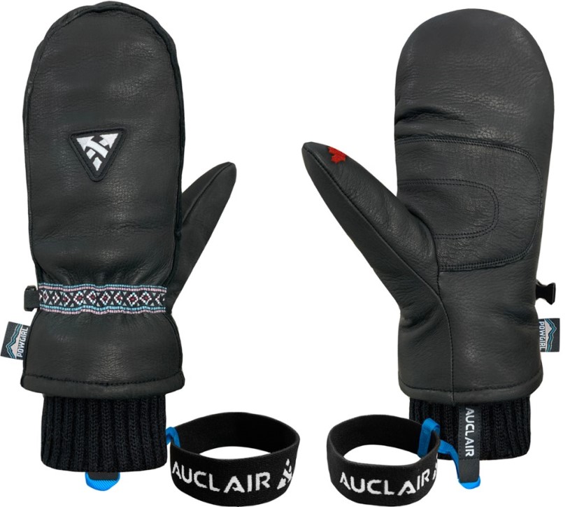 Black REi Co-op IE Auclair Oh My Deer! Mittens Women