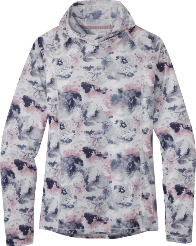 REi Co-op IE Snow Watercolor Outdoor Research Echo Printed Hoodie Women