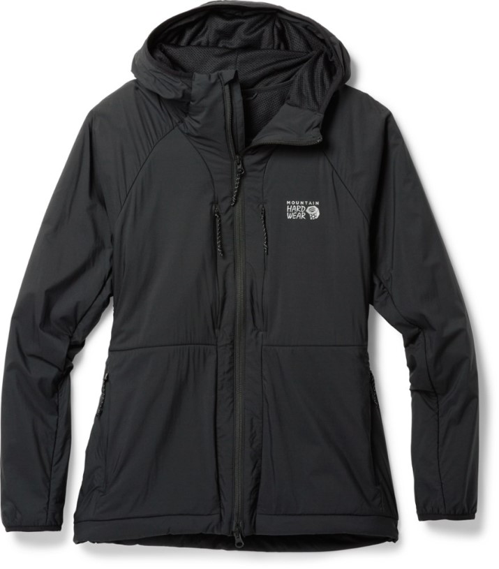 REi Co-op IE Mountain Hardwear Kor Airshell Warm Insulated Jacket Women Black