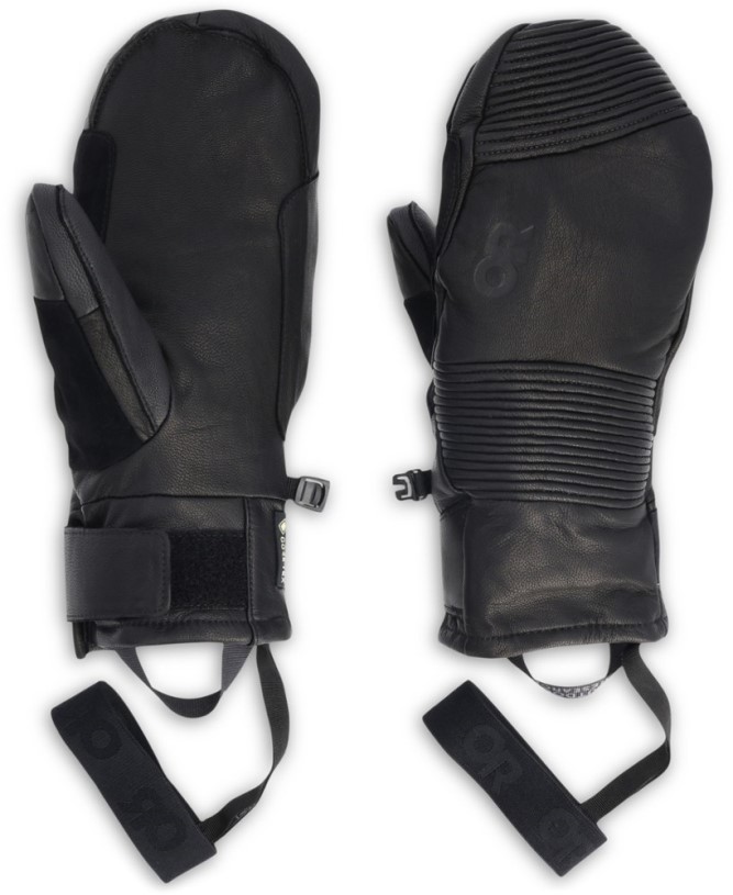 REi Co-op IE Black Outdoor Research Point N Chute Gore-Tex Sensor Mittens Women