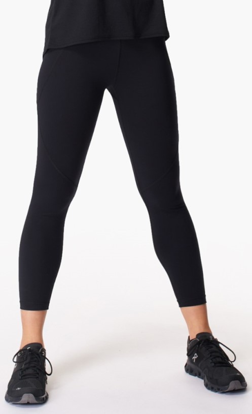 Sweaty Betty Power 7/8 Workout Leggings Women REi Co-op IE Black