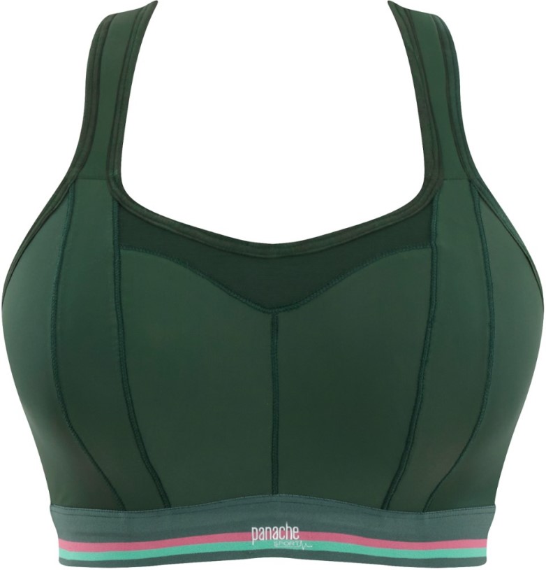 REi Co-op IE Panache Sport Non Wired Racerback Sports Bra Green