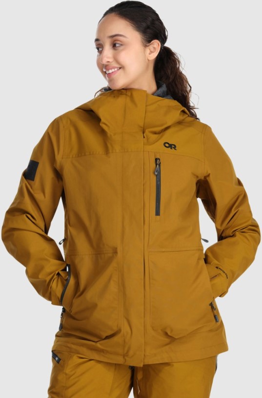 Tapenade REi Co-op IE Outdoor Research Mt. Baker Storm Jacket Women