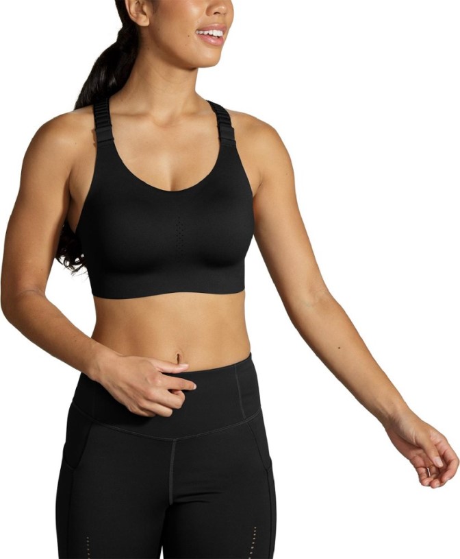 Black Brooks Dare Raceback 2.0 Bra REi Co-op IE