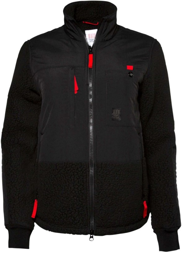 Black Topo Designs Subalpine Fleece Jacket Women REi Co-op IE