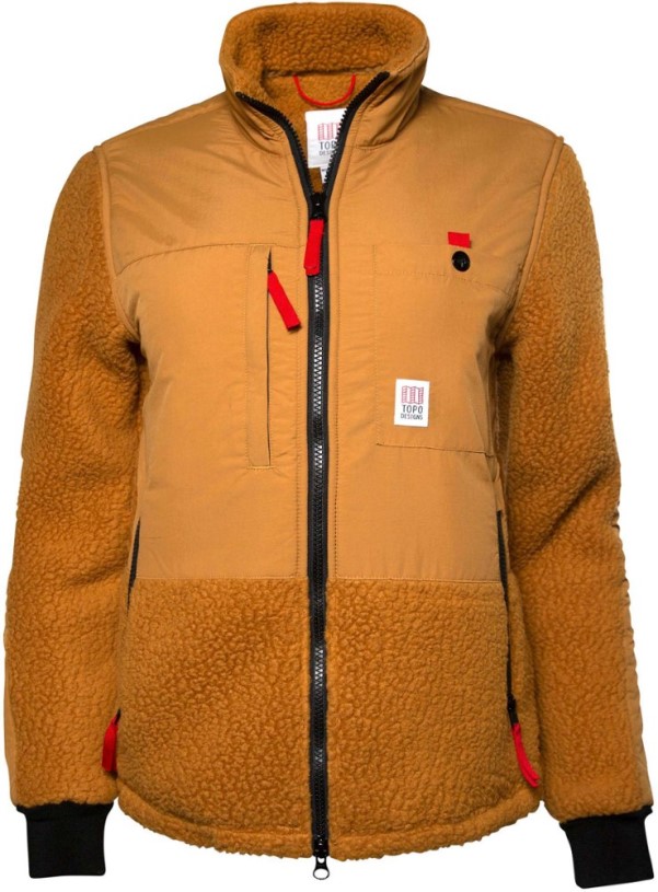 Topo Designs Subalpine Fleece Jacket Women Khaki REi Co-op IE