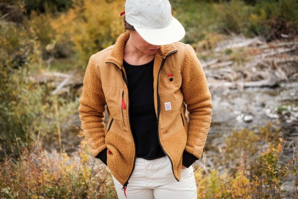 Topo Designs Subalpine Fleece Jacket Women Khaki REi Co-op IE