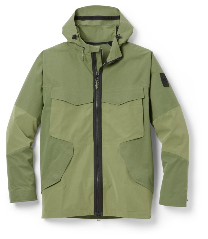 REi Co-op IE On Explorer Rain Jacket Women Taiga