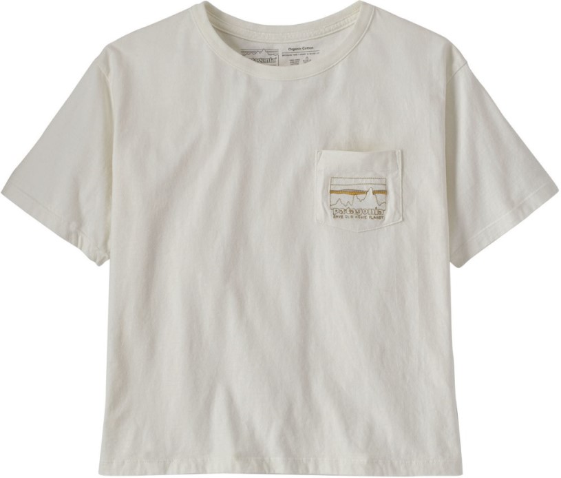 Patagonia 73 Skyline Organic Pocket T-Shirt Women REi Co-op IE White